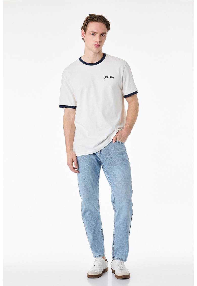 Blugi uni regular fit - Albastru deschis