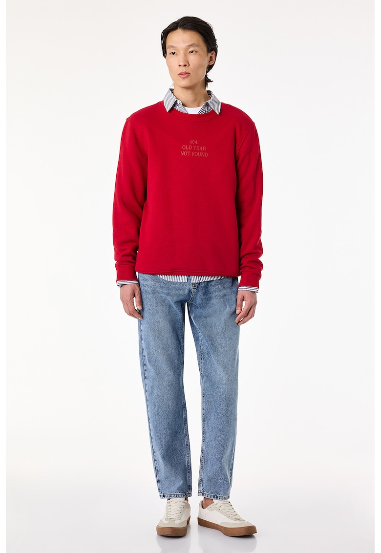 Blugi regular fit - Albastru melange