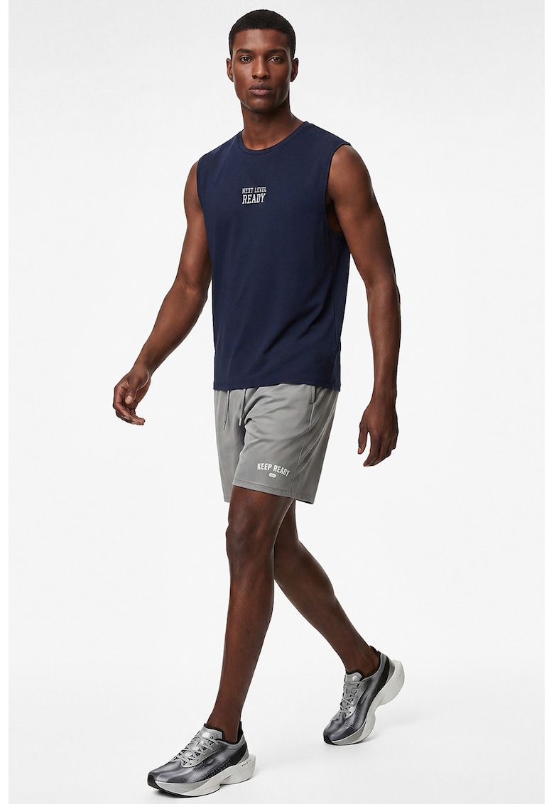 Tricou regular fit - Albastru inchis