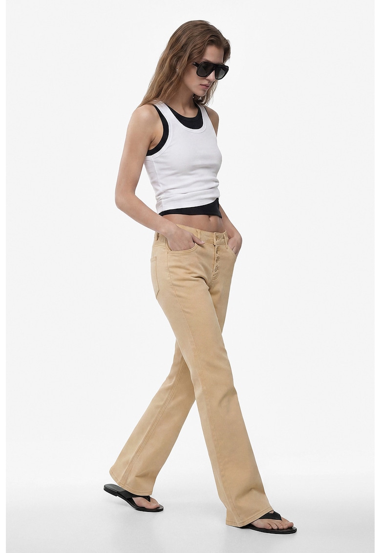 Blugi bootcut - Bej