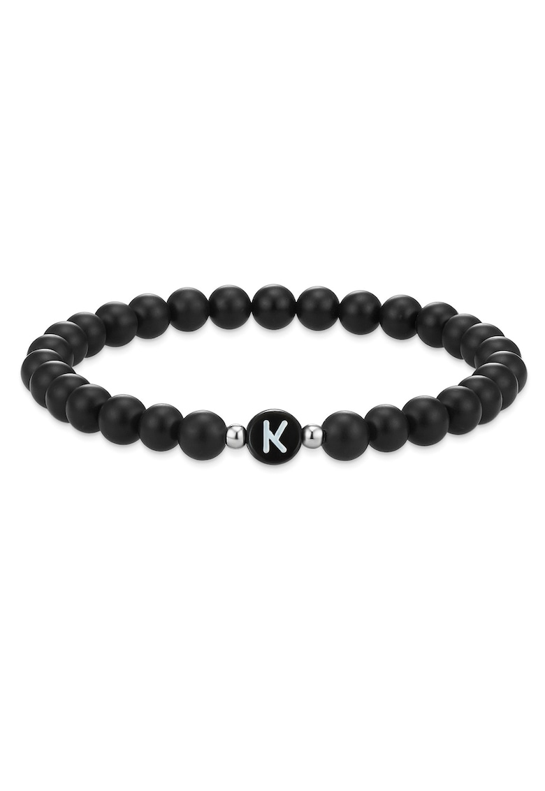 Gemstone Bracelet Bracelet agate black 243855