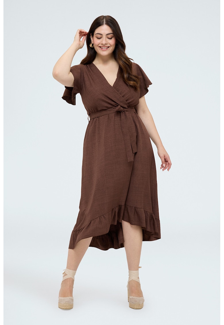 Rochie midi petrecuta - Maro