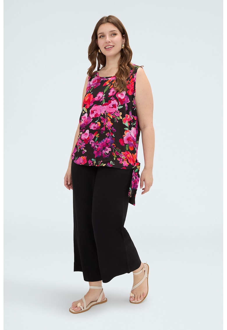 Top cu imprimeu floral - Multicolor
