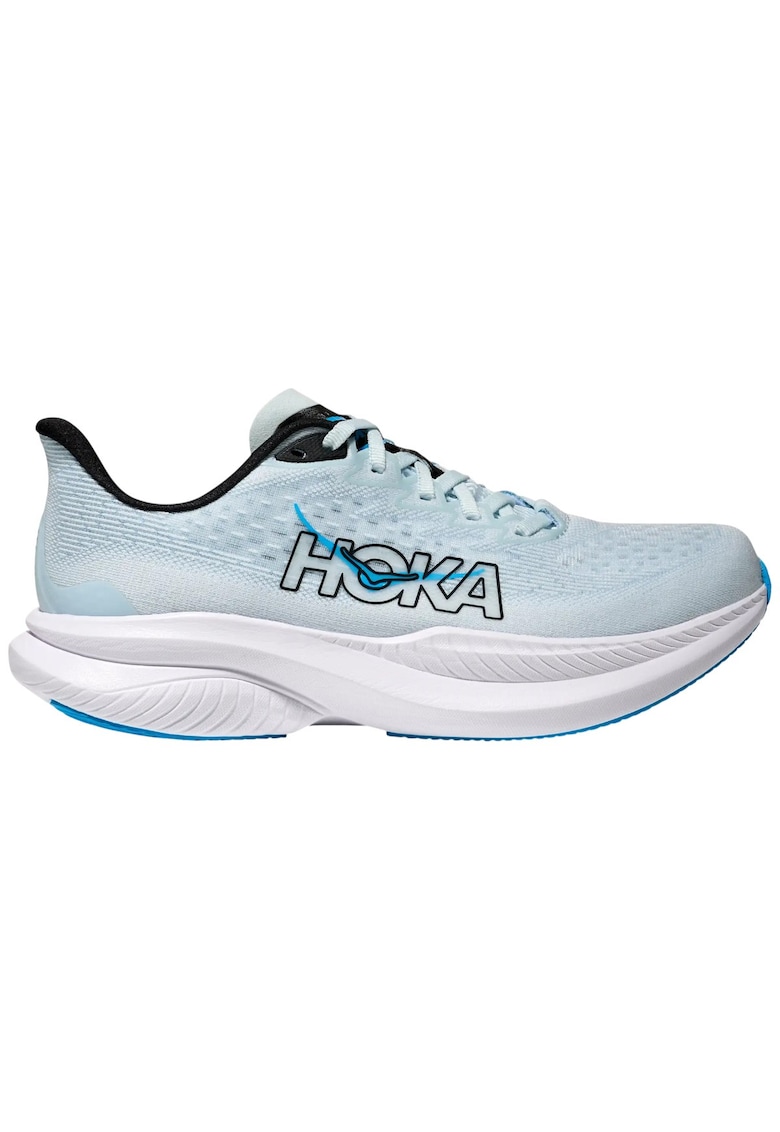 Pantofi alergare dama Mach 6 FW 2025 - Alb/Albastru deschis