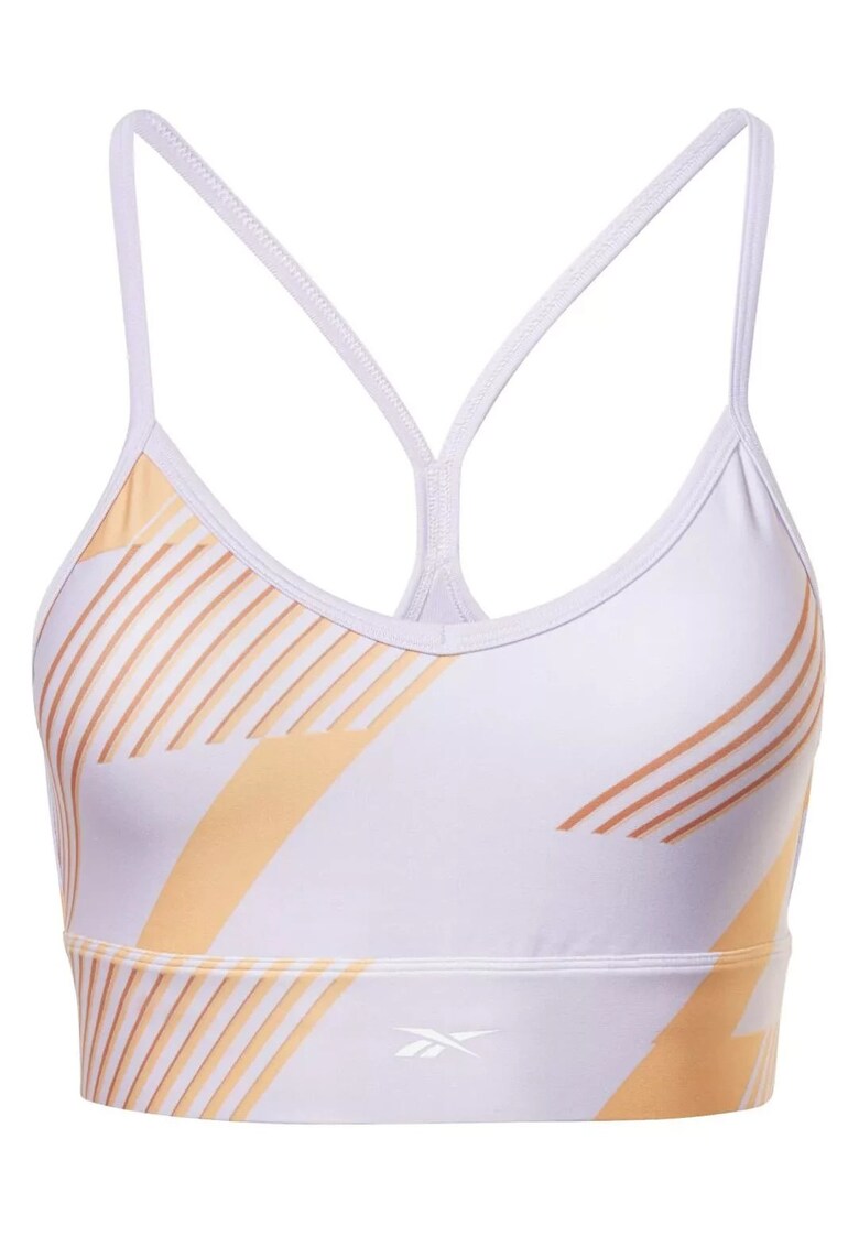 Bustiera fitness cu imprimeu grafic -