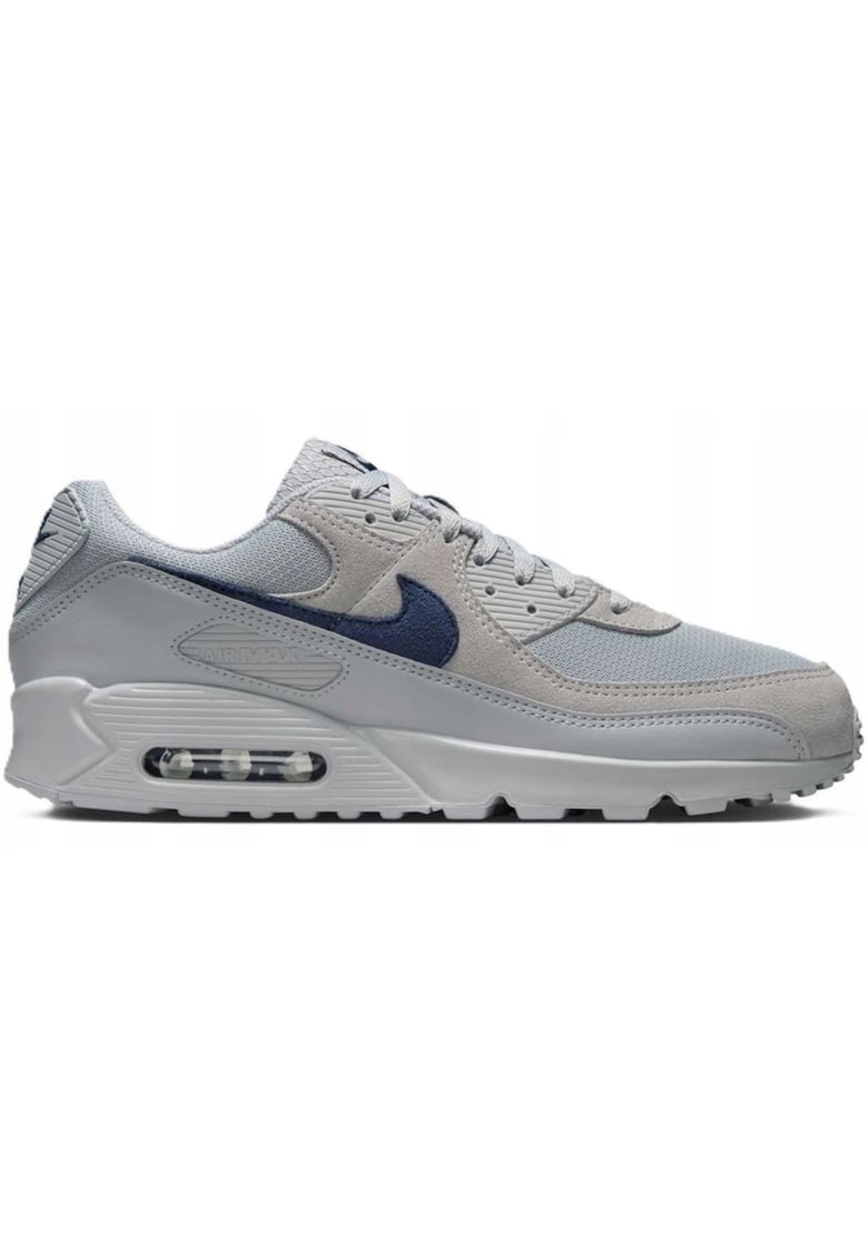 Pantofi sport cu garnituri de piele intoarsa ecologica Air Max 90 -