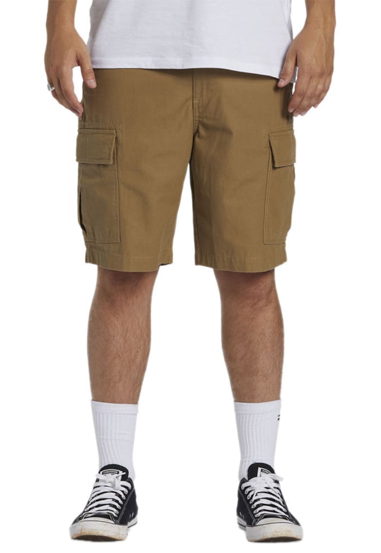 Pantaloni scurti cargo cu talie medie Combat