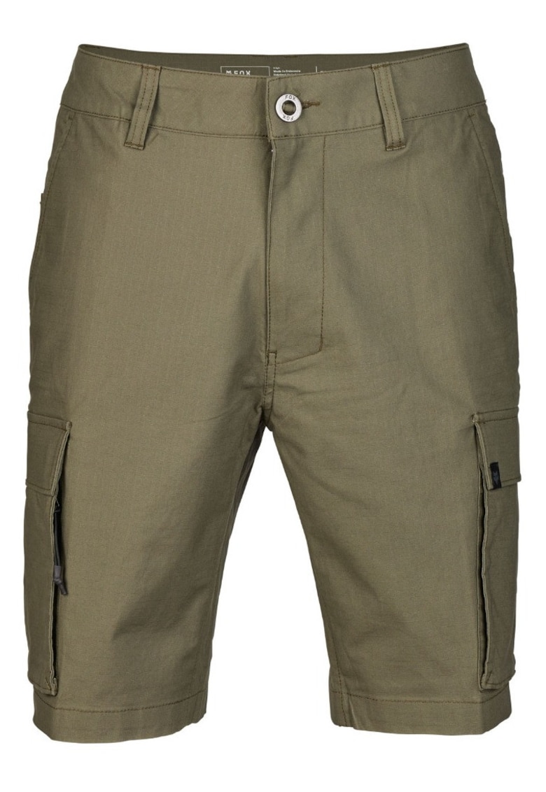 Pantaloni cargo scurti din amestec de bumbac