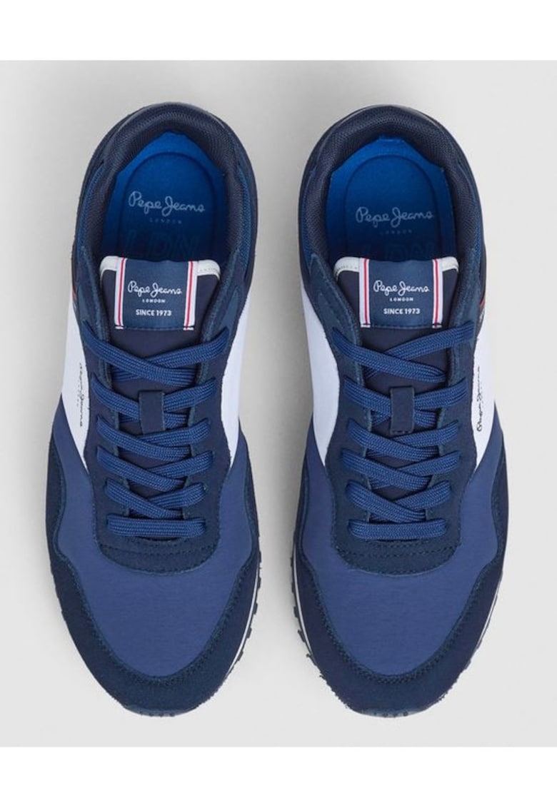 London - Pantofi sport cu garnituri de piele intoarsa 595