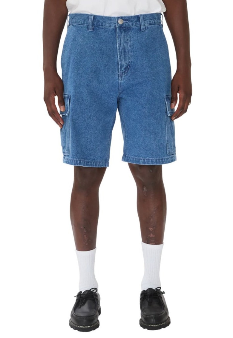 Pantaloni scurti cargo din denim