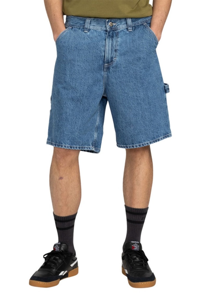 Pantaloni scurti de blugi cu buzunare multiple
