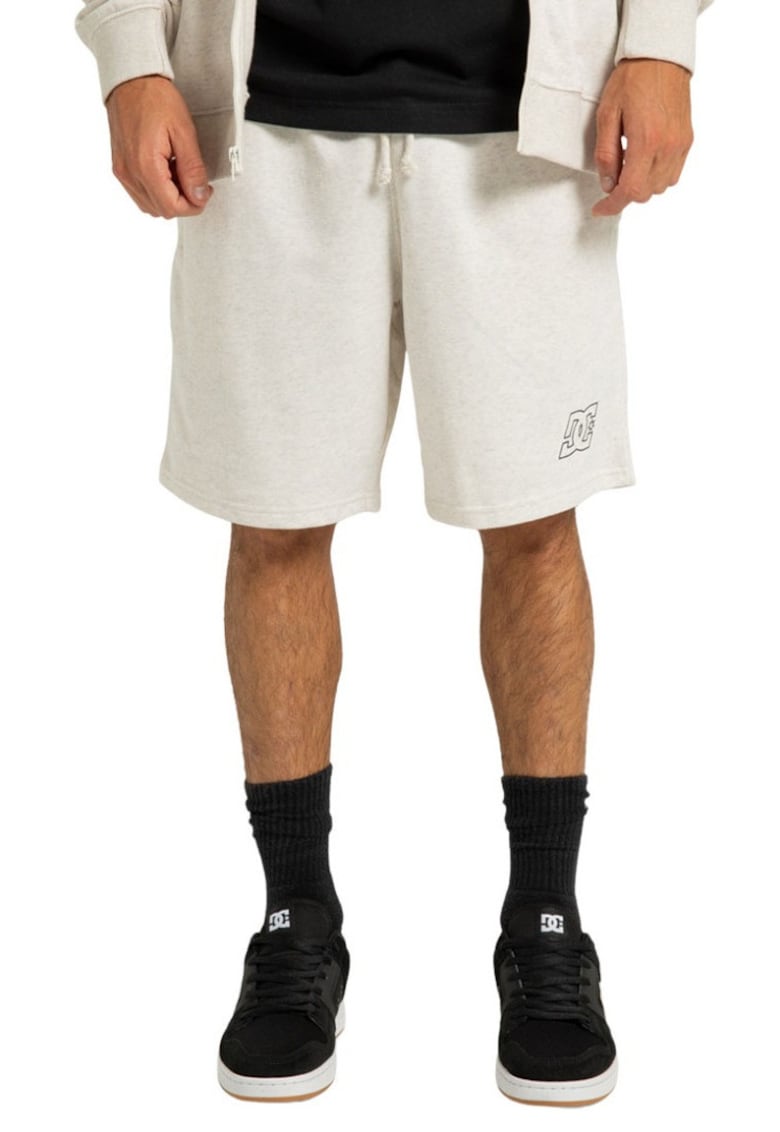 Pantaloni scurti drepti cu logo