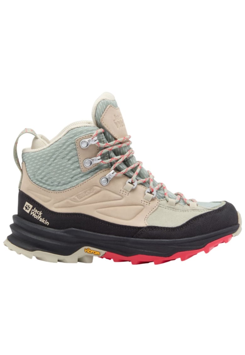 Ghete trekking dama Cyrox Texapore Mid SS 2025-Verde Menta/Negru-