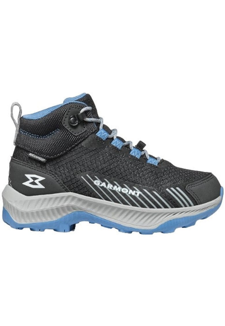 Ghete trekking copii 9.81 Pulse Mid - Negru/Albastru