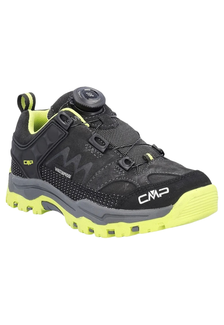 Ghete treking copii Kids Kiruna Low Fitgo Trekking Shoes WP 3Q56764-Galben-