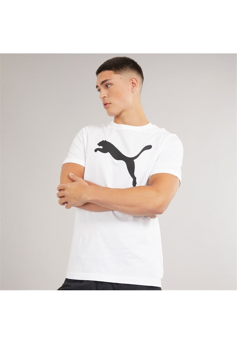 Tricou din bumbac cu logo teamRISE -