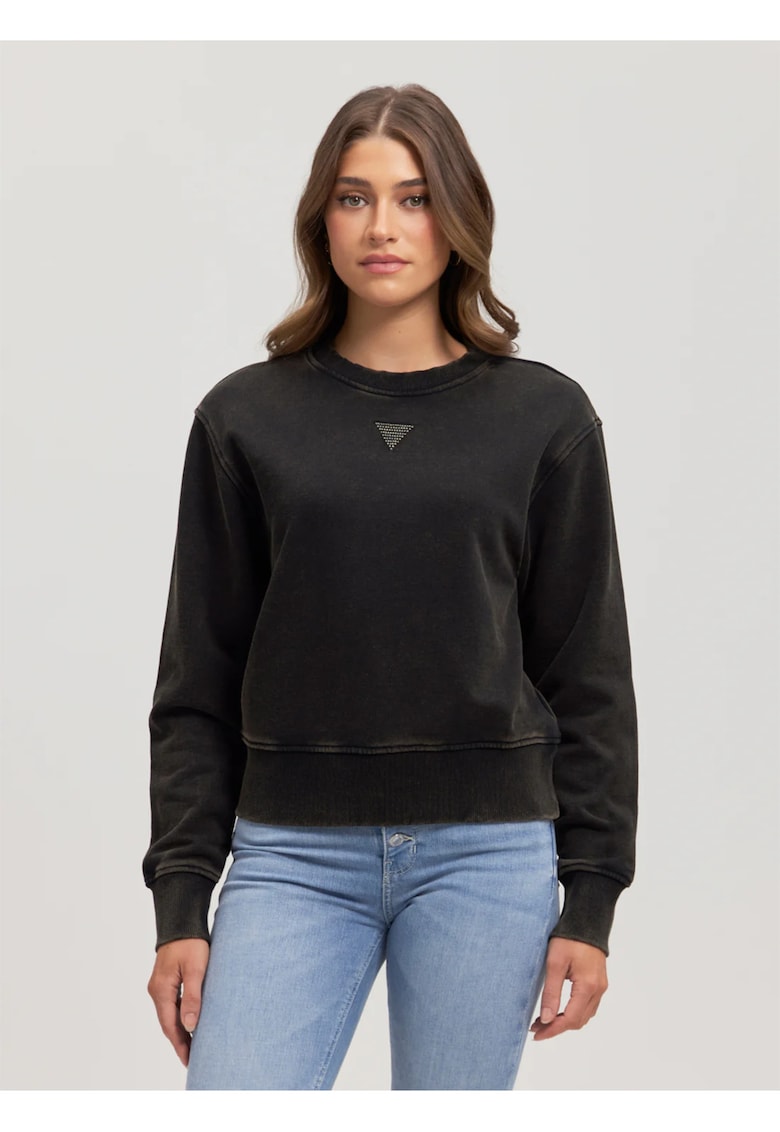 Bluza de trening decorata cu strasuri