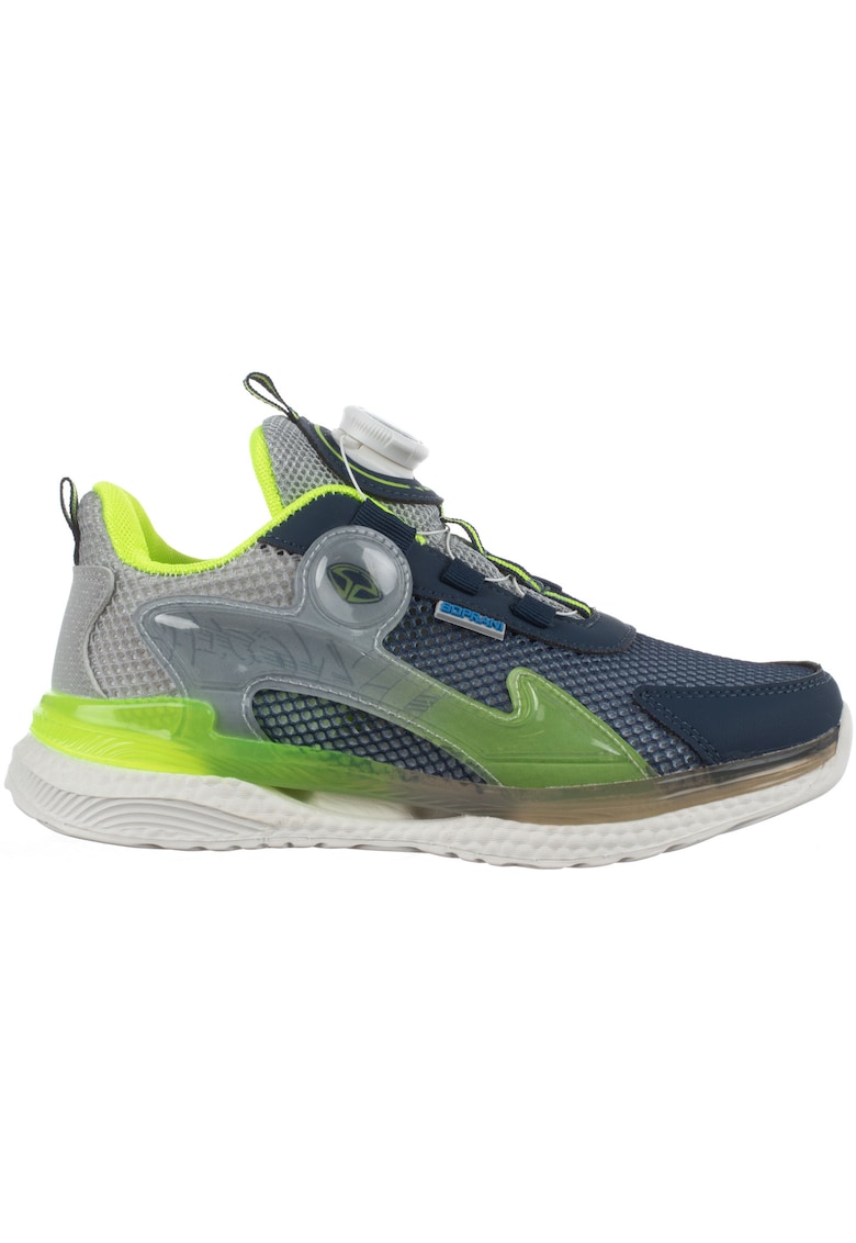 - Pantofi sport din material textil cu inserii de plasa Cristal