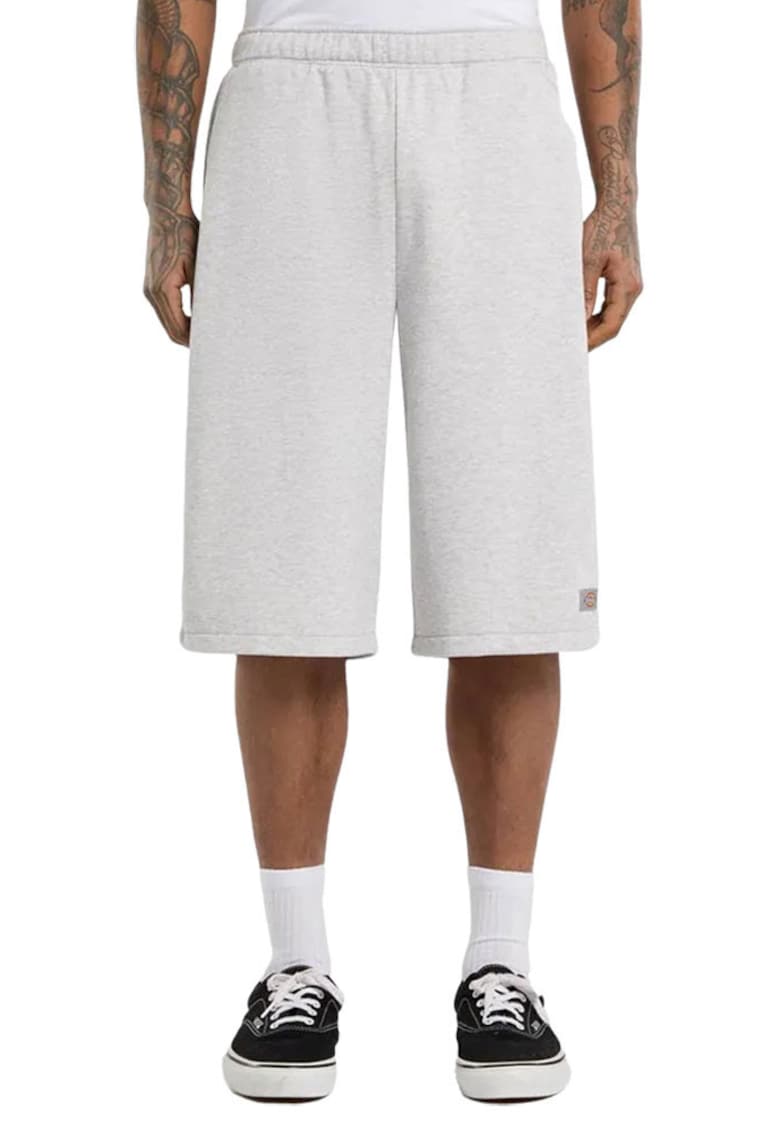 Pantaloni scurti de trening din amestec de bumbac cu buzunare