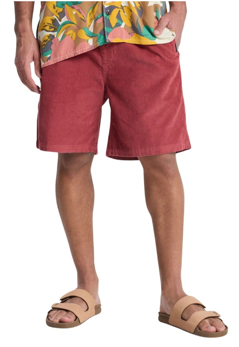 Pantaloni scurti relaxed fit cu model uni Taxer
