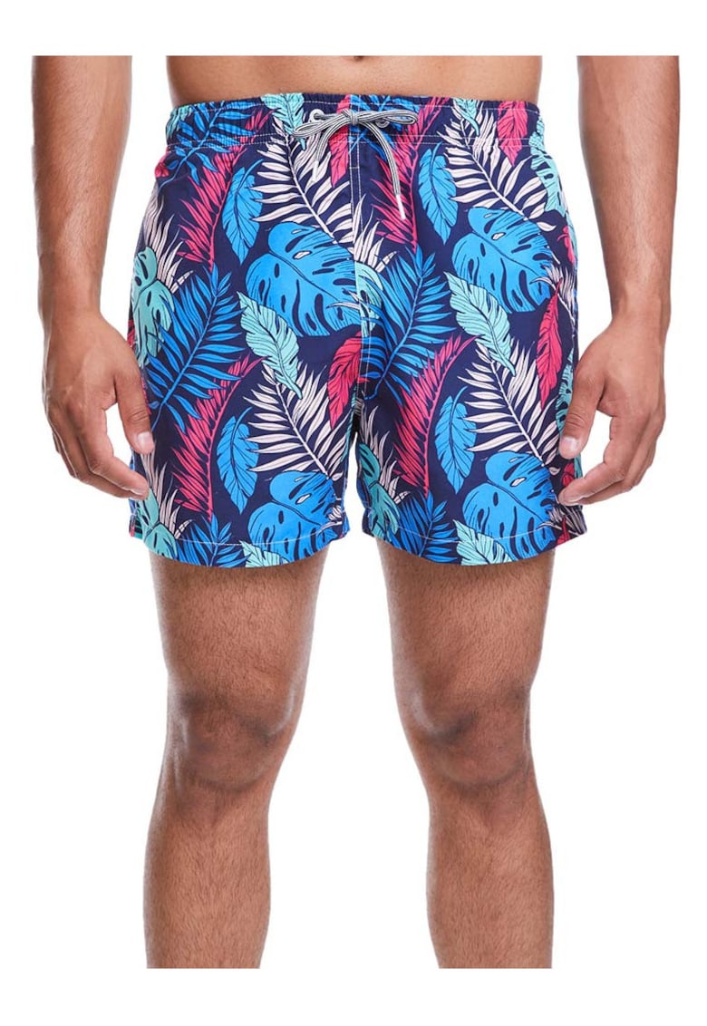 Pantaloni scurti de baie cu talie ajustabila Palmtopia