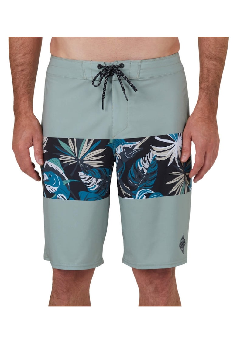Pantaloni scurti de baie cu imprimeu tropical Topwater