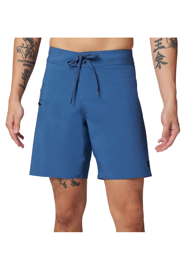 Pantaloni scurti de baie cu buzunar lateral si snur in talie