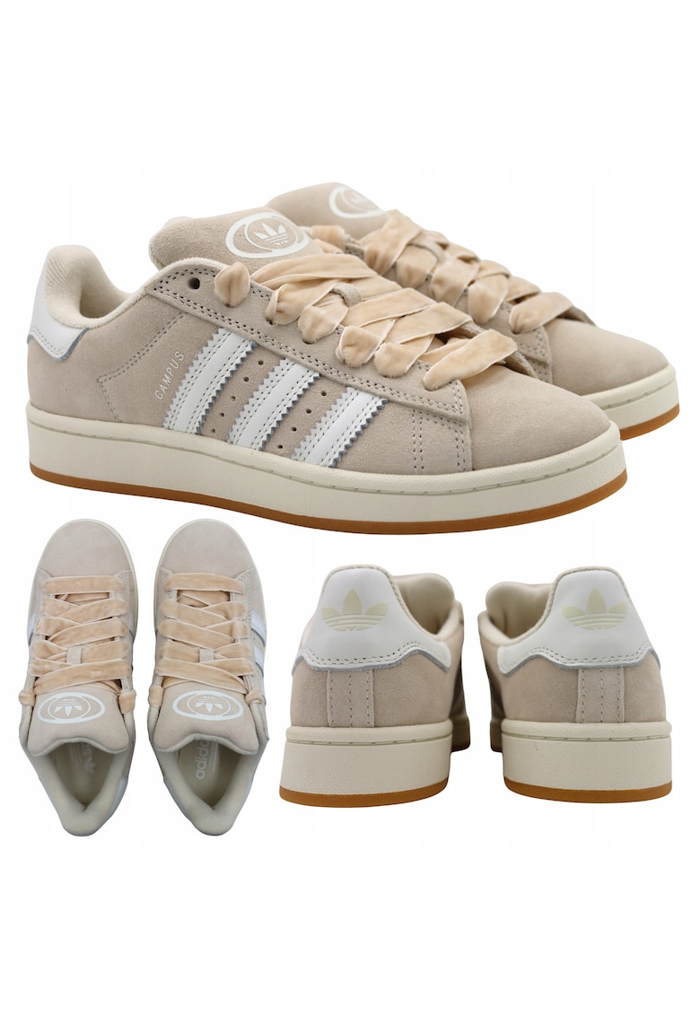 Pantofi Sport Dama - Campus 00S W IH4336 - Marimea 38 2/3 - Multicolor - Partea Superioara Din Piele Intoarsa De Inalta Calitate - Captuseala Moale Din Material Textil - Sireturi Clasice - Talpa Din Cauciuc Pentru Aderenta