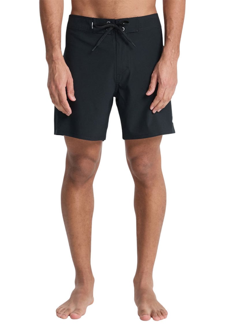 Pantaloni scurti de baie cu logo si snururi
