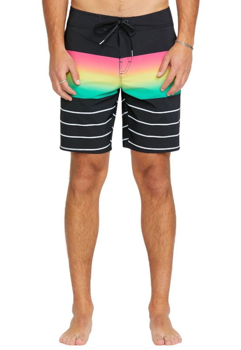 Pantaloni scurti de baie cu model in dungi