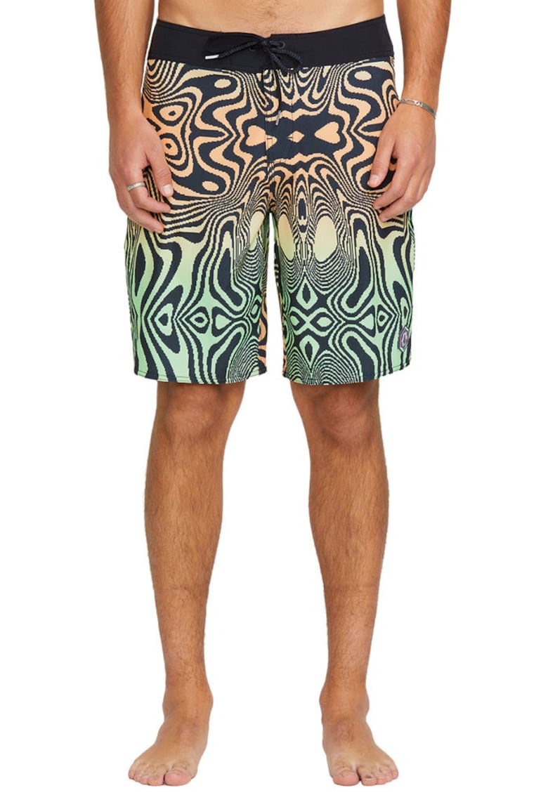 Pantaloni scurti de baie cu model abstract