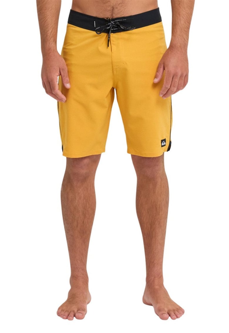 Pantaloni scurti de baie cu talie contrastanta Highline