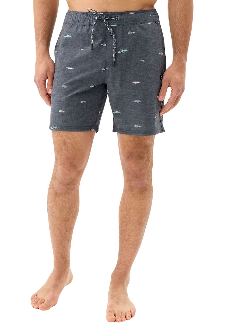 Pantaloni scurti de baie cu talie elastica