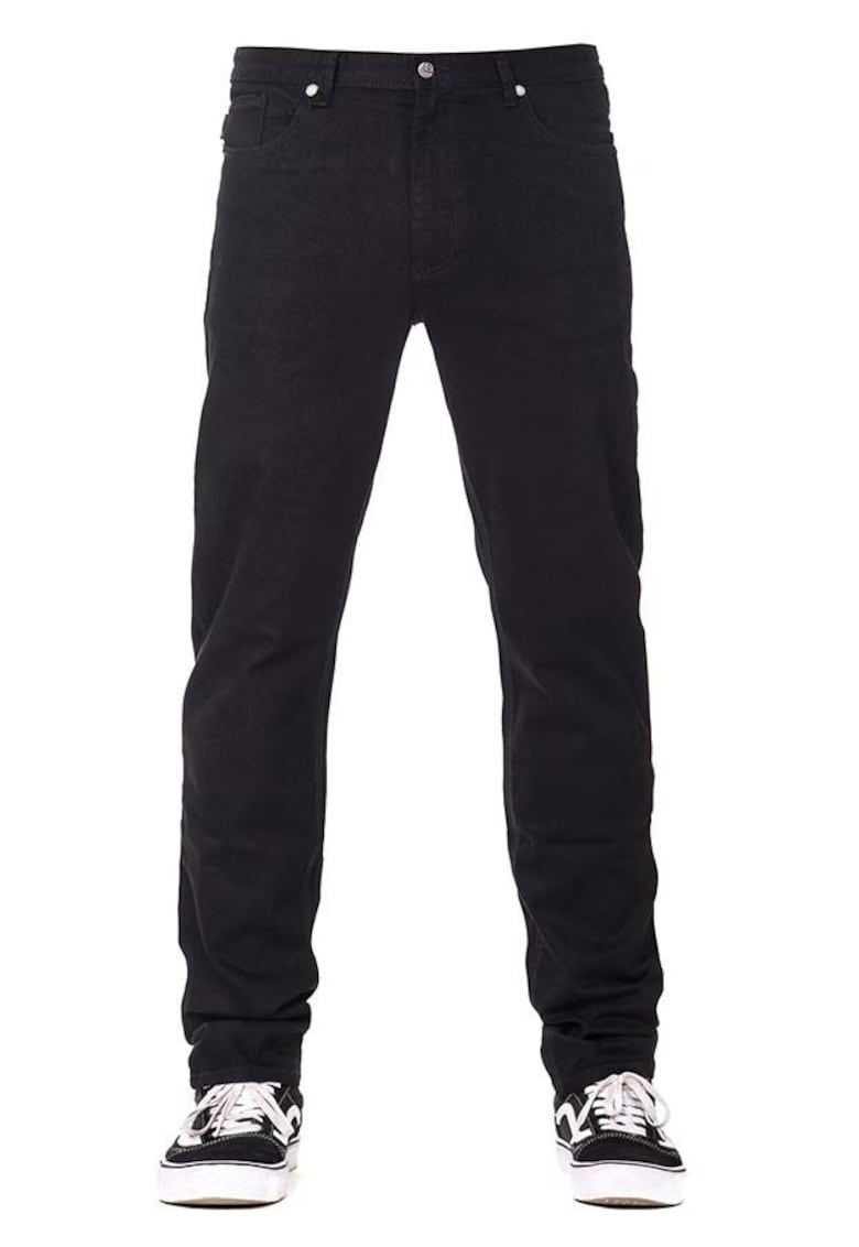 Blugi slim fit cu talie medie