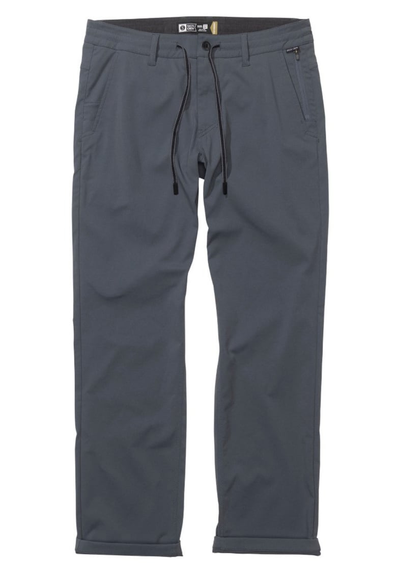 Transom pantaloni drepti cu snur in talie