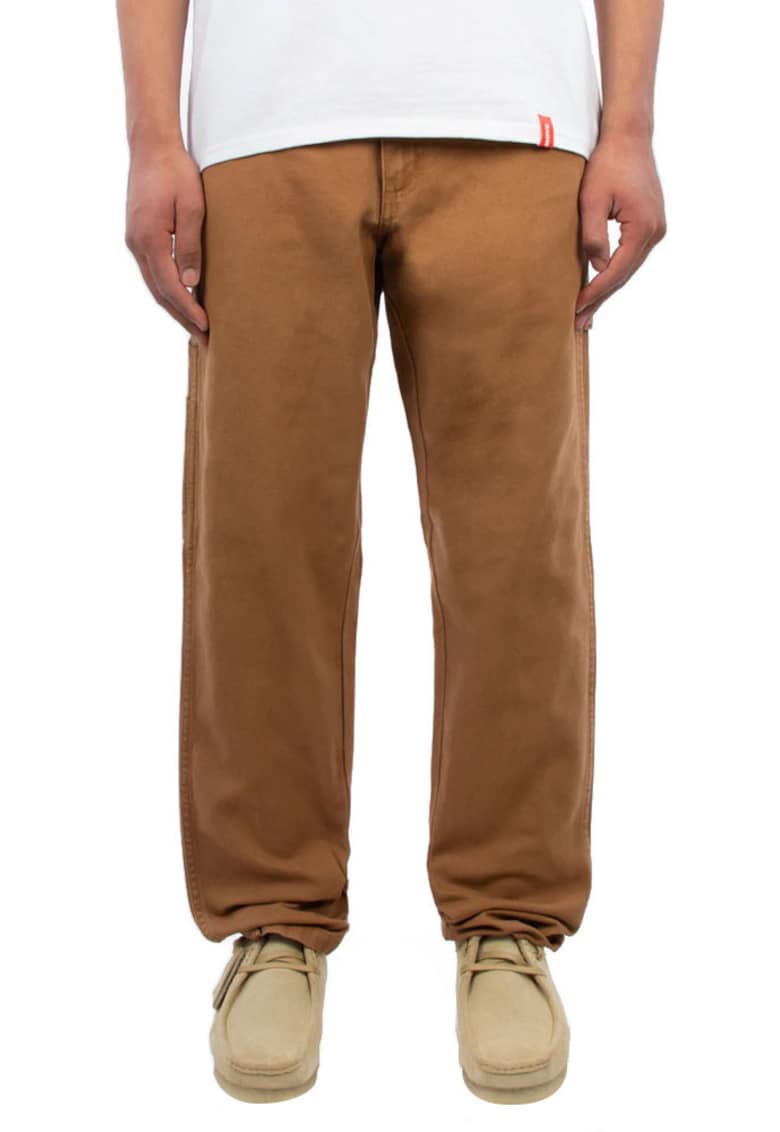 Pantaloni de trening din bumbac cu buzunare