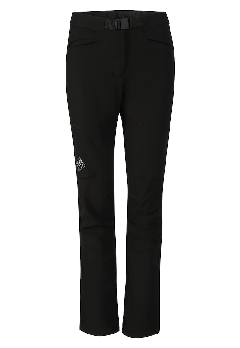 Pantaloni cu fermoar si aspect mat pentru drumetii
