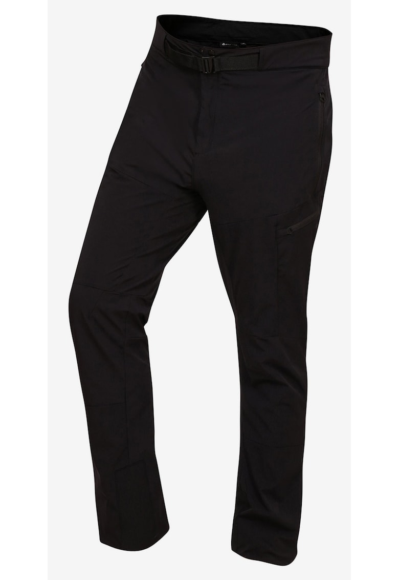 Pantaloni din material softshell cu fermoare pentru trekking