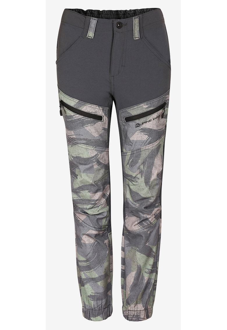 Pantaloni cu imprimeu si buzunare
