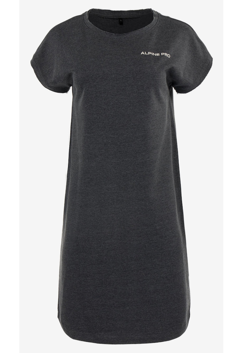 Rochie midi cu maneci scurte