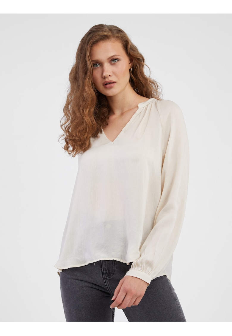 Bluza cu decolteu in V Sunny