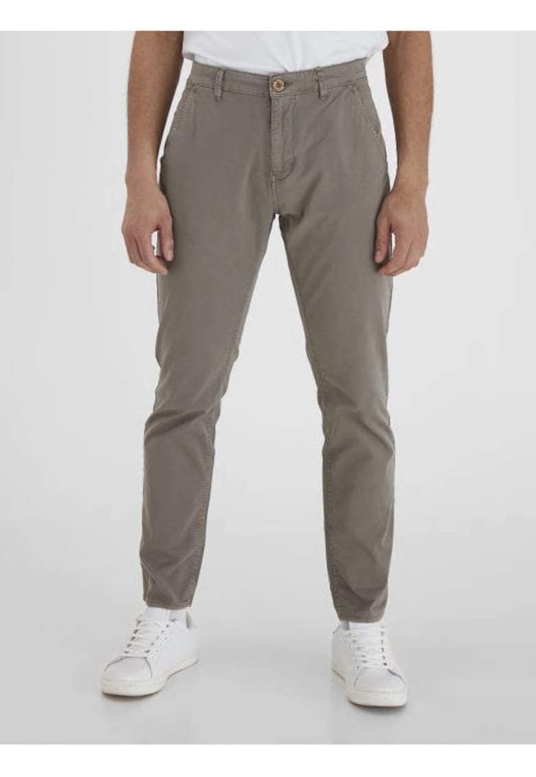 Pantaloni uni din bumbac -