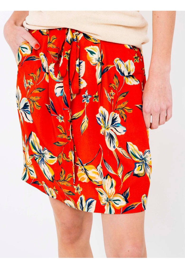 Fusta cu imprimeu floral -