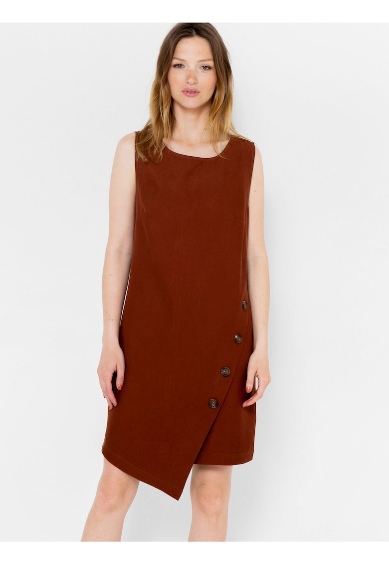 Rochie asimetrica din amestec de modal -
