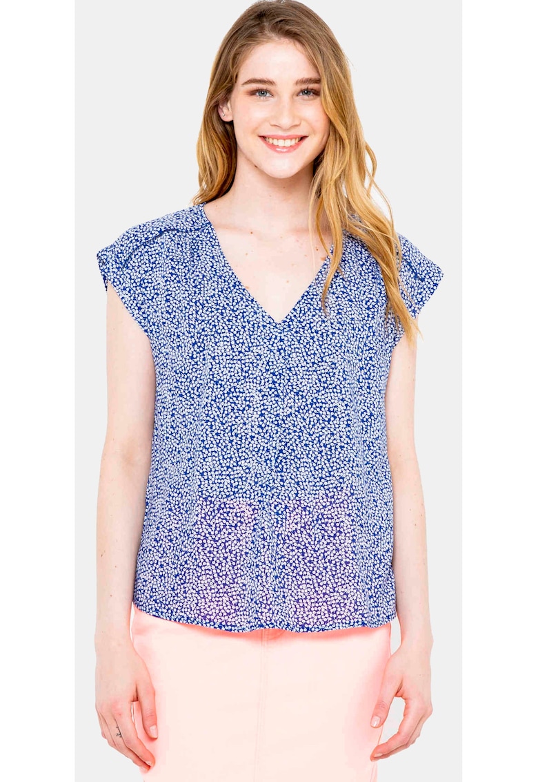 Bluza cu model si maneca scurta