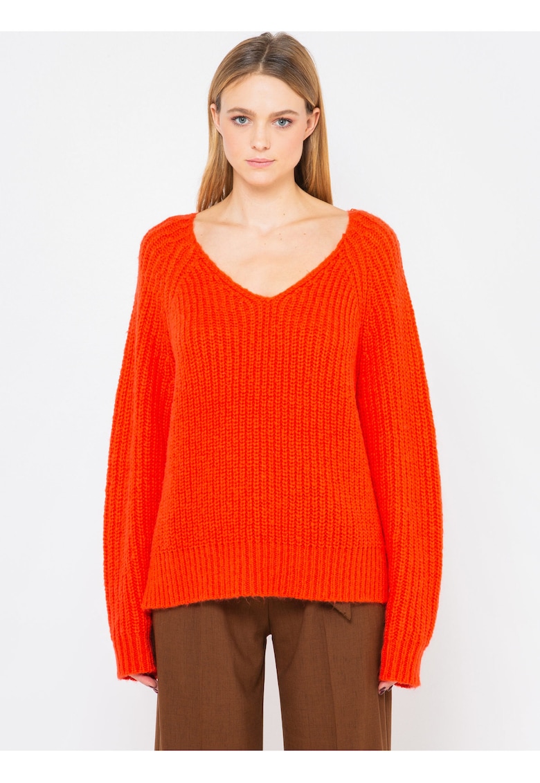 Pulover supradimensionat din tricot