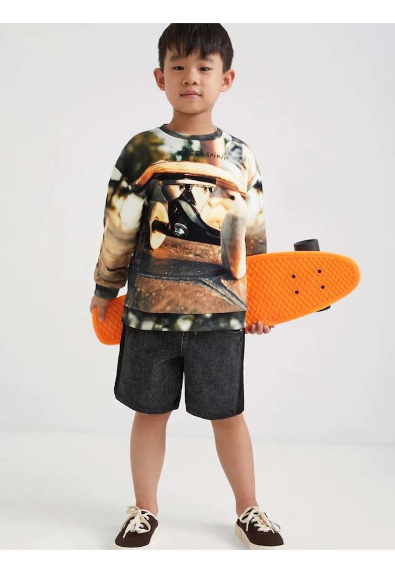 Bluza de trening cu imprimeu grafic