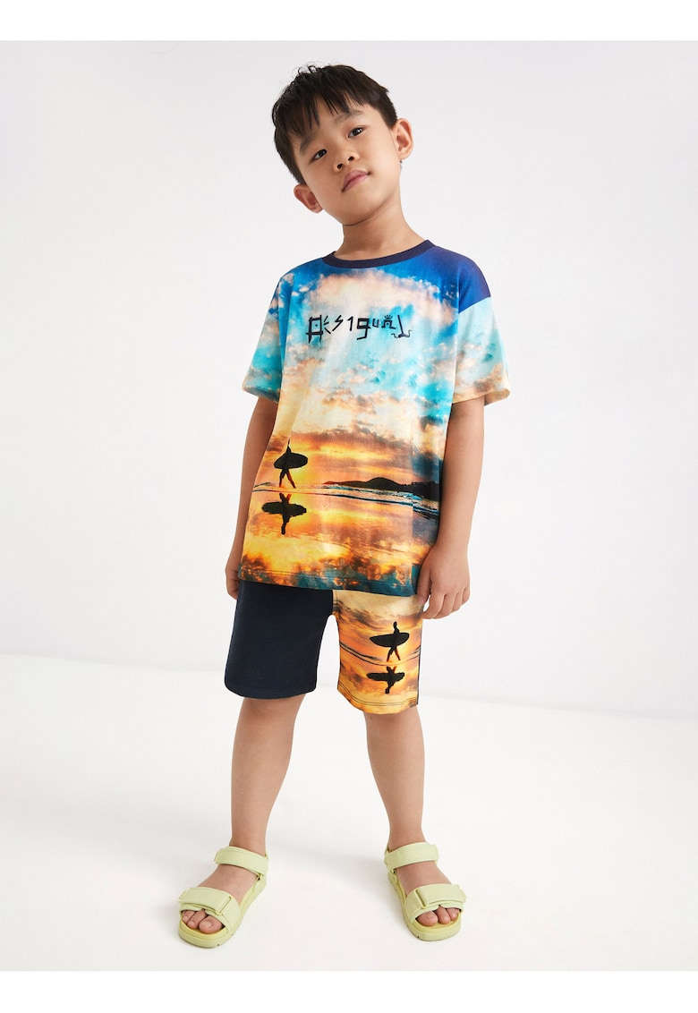 Tricou din bumbac cu imprimeu