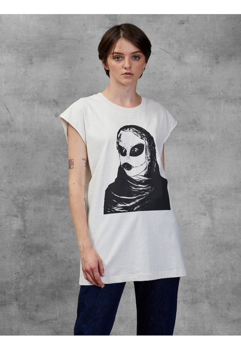 Tricou regular fit din bumbac cu imprimeu grafic