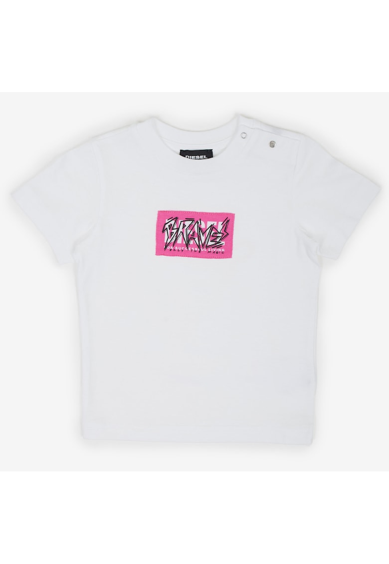 Tricou din bumbac cu imprimeu grafic -